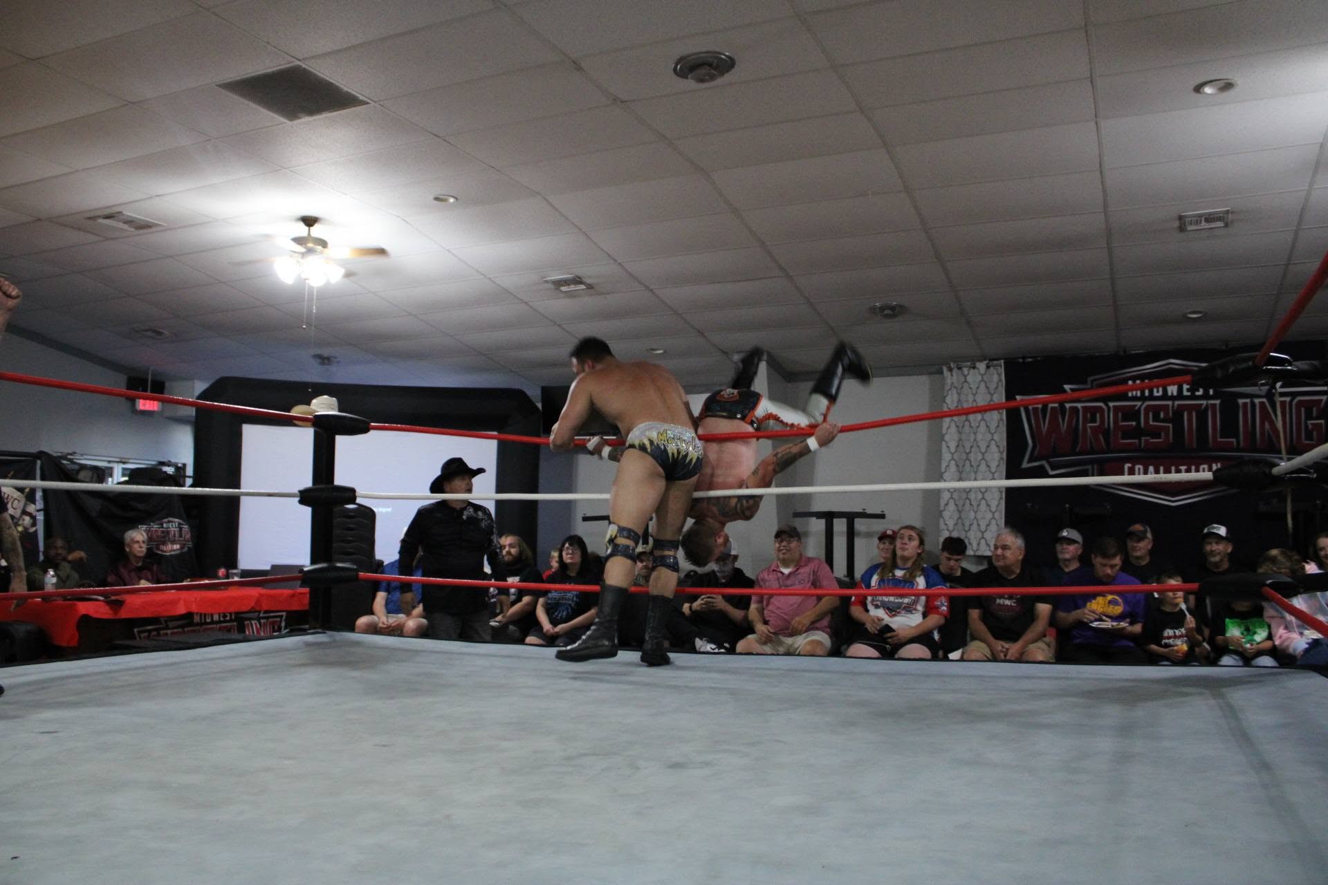 Matty Ice battling Joey O’Riley