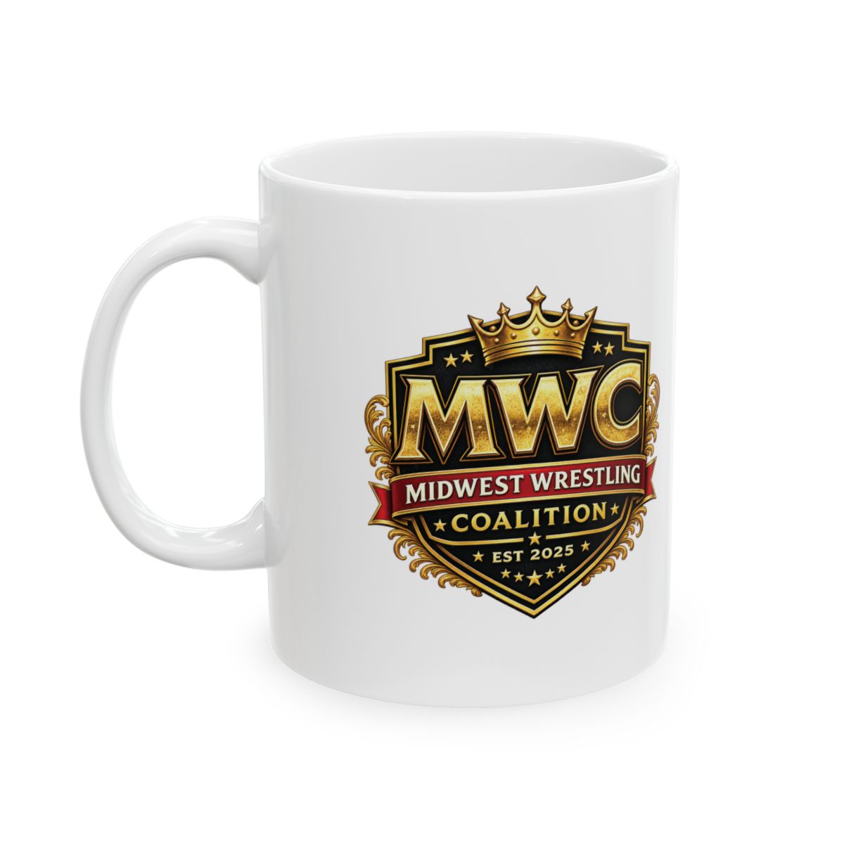 MWC Gold Crest Mug