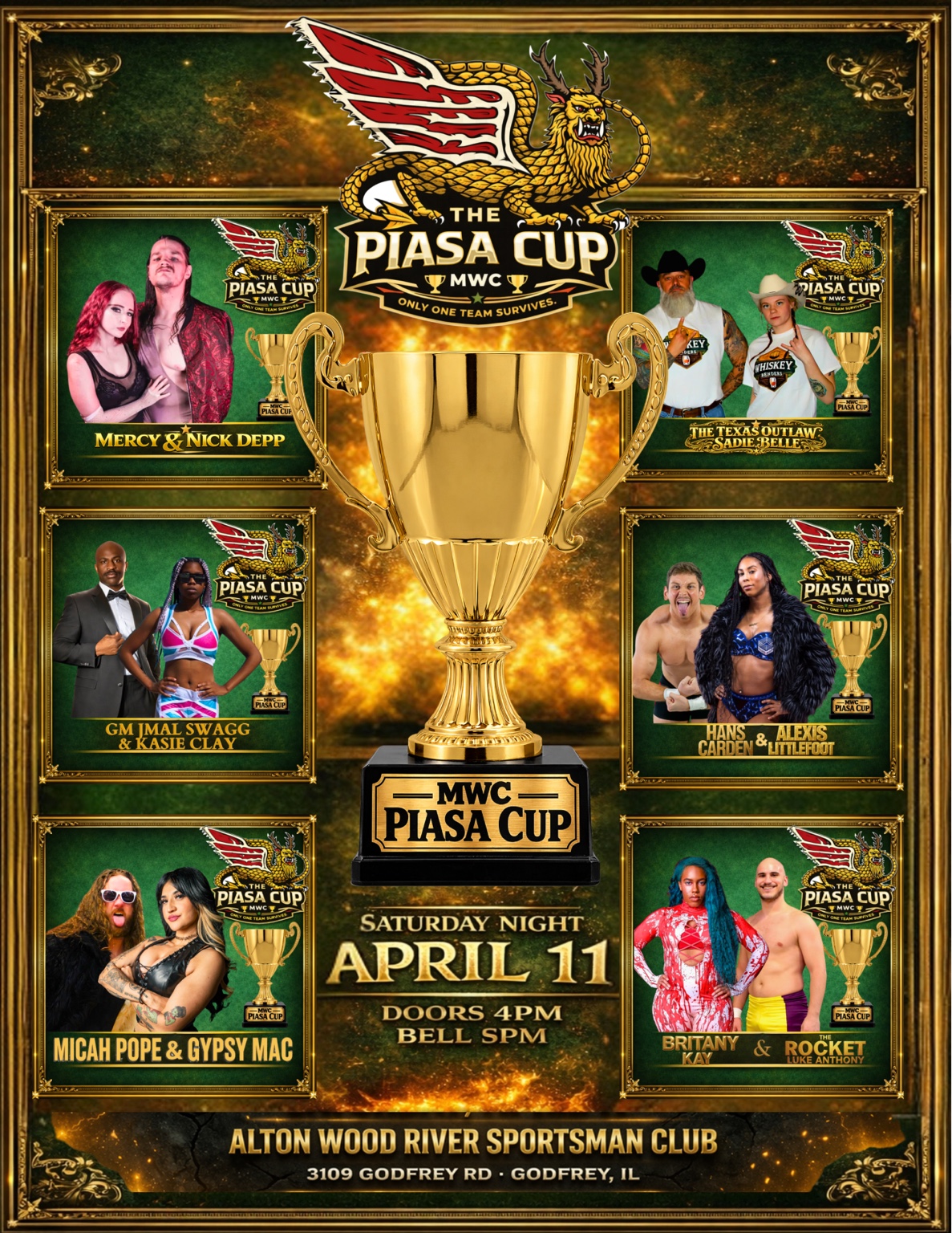 2026 MWC Piasa Cup event poster